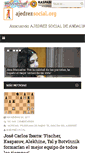 Mobile Screenshot of ajedrezsocial.org